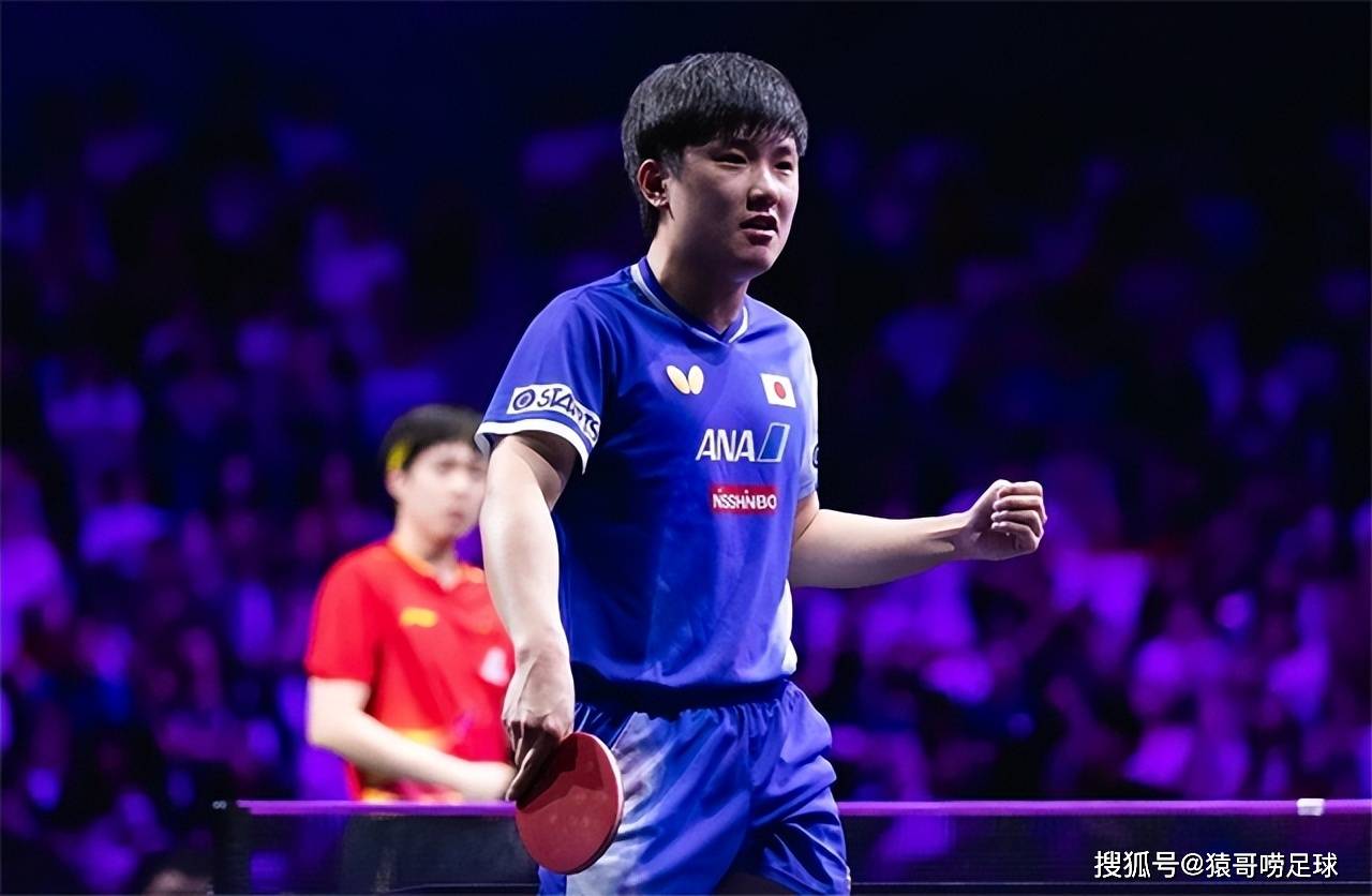 开云体育中国-韩国乒乓球队强势法国乒乓球队，张本智和统治全场
